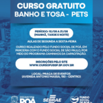Poá promove campanha de adoção responsável de cães e gatos na Praça da Bíblia durante o mês de agosto