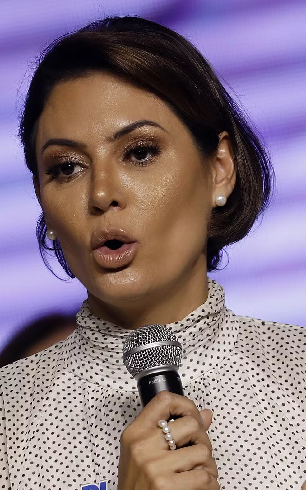 Michelle Bolsonaro avalia a definição do vice na chapa de Flávio Bolsonaro e reforça a importância de agendas voltadas às mulheres no cenário público.