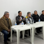 Prefeito e secretária de Estado vistoriam desassoreamento do rio Taiaçupeba em Suzano